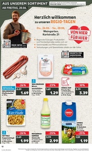 Kaufland Prospekt - Regionale Angebote ab 20.06.