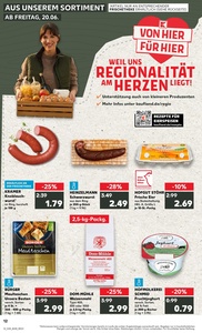 Kaufland Prospekt - Regionale Angebote ab 20.06.
