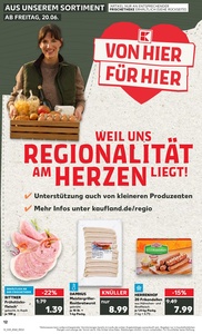 Kaufland Prospekt - Regionale Angebote ab 20.06.