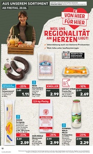 Kaufland Prospekt - Regionale Angebote ab 20.06.