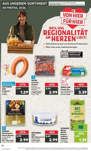 Kaufland Prospekt - Regionale Angebote ab 20.06.