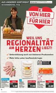Kaufland Prospekt - Regionale Angebote ab 20.06.