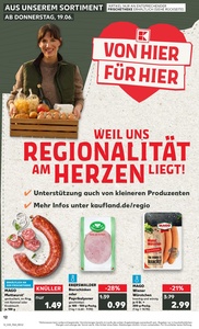 Kaufland Prospekt - Regionale Angebote ab 20.06.