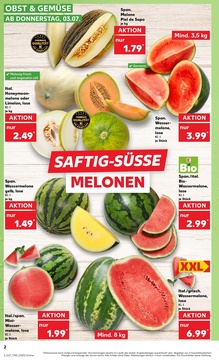 Kaufland Prospekt - Angebote ab 03.07.