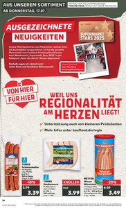 Kaufland Prospekt - Regionale Angebote ab 17.07.