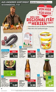 Kaufland Prospekt - Regionale Angebote ab 17.07.