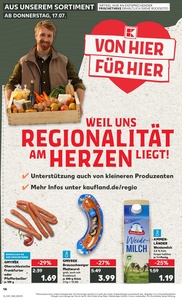 Kaufland Prospekt - Regionale Angebote ab 17.07.