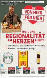 Kaufland Prospekt - Regionale Angebote ab 17.07.