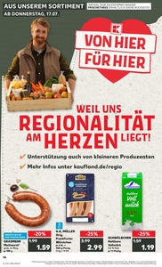 Kaufland Prospekt - Regionale Angebote ab 17.07.