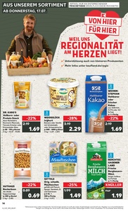 Kaufland Prospekt - Regionale Angebote ab 17.07.