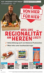 Kaufland Prospekt - Regionale Angebote ab 17.07.
