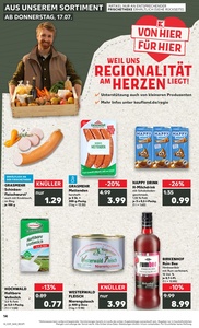 Kaufland Prospekt - Regionale Angebote ab 17.07.