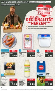 Kaufland Prospekt - Regionale Angebote ab 17.07.