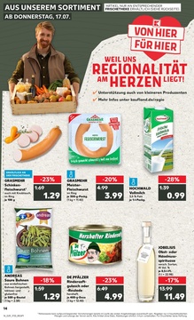 Kaufland Prospekt - Regionale Angebote ab 17.07.