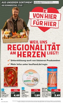 Kaufland Prospekt - Regionale Angebote ab 17.07.