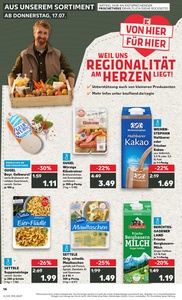 Kaufland Prospekt - Regionale Angebote ab 17.07.