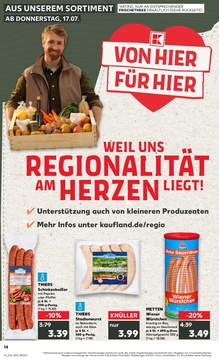 Kaufland Prospekt - Regionale Angebote ab 17.07.