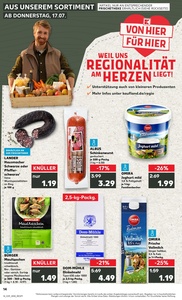 Kaufland Prospekt - Regionale Angebote ab 17.07.