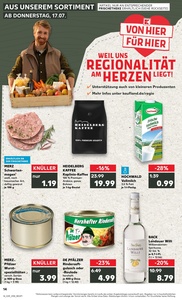 Kaufland Prospekt - Regionale Angebote ab 17.07.