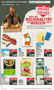 Kaufland Prospekt - Regionale Angebote ab 17.07.