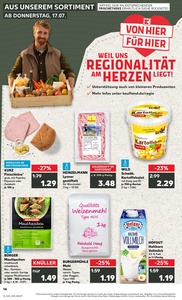 Kaufland Prospekt - Regionale Angebote ab 17.07.