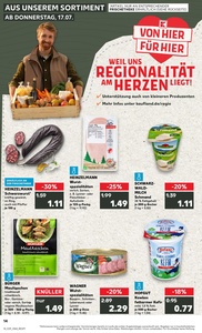 Kaufland Prospekt - Regionale Angebote ab 17.07.
