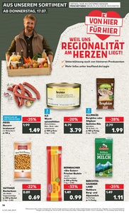 Kaufland Prospekt - Regionale Angebote ab 17.07.