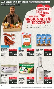 Kaufland Prospekt - Regionale Angebote ab 17.07.