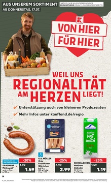 Kaufland Prospekt - Regionale Angebote ab 17.07.