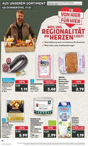 Kaufland Prospekt - Regionale Angebote ab 17.07.