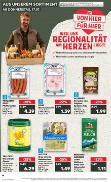 Kaufland Prospekt - Regionale Angebote ab 17.07.