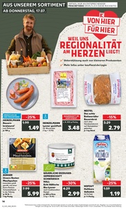 Kaufland Prospekt - Regionale Angebote ab 17.07.