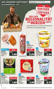 Kaufland Prospekt - Regionale Angebote ab 17.07.