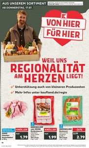 Kaufland Prospekt - Regionale Angebote ab 17.07.