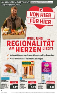 Kaufland Prospekt - Regionale Angebote ab 17.07.