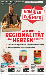 Kaufland Prospekt - Regionale Angebote ab 17.07.