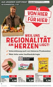 Kaufland Prospekt - Regionale Angebote ab 17.07.