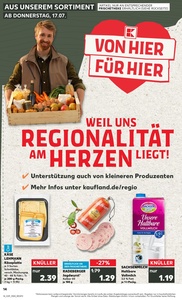 Kaufland Prospekt - Regionale Angebote ab 17.07.