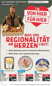 Kaufland Prospekt - Regionale Angebote ab 17.07.