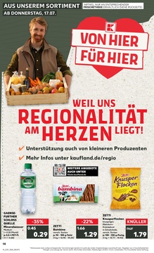 Kaufland Prospekt - Regionale Angebote ab 17.07.
