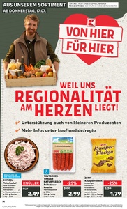 Kaufland Prospekt - Regionale Angebote ab 17.07.