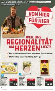 Kaufland Prospekt - Regionale Angebote ab 17.07.
