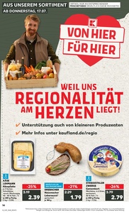 Kaufland Prospekt - Regionale Angebote ab 17.07.