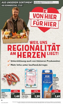 Kaufland Prospekt - Regionale Angebote ab 17.07.