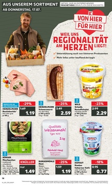 Kaufland Prospekt - Regionale Angebote ab 17.07.
