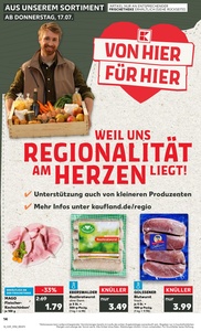 Kaufland Prospekt - Regionale Angebote ab 17.07.