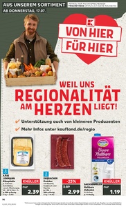 Kaufland Prospekt - Regionale Angebote ab 17.07.
