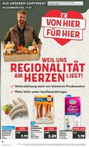 Kaufland Prospekt - Regionale Angebote ab 17.07.