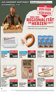 Kaufland Prospekt - Regionale Angebote ab 17.07.