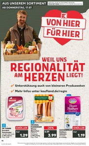 Kaufland Prospekt - Regionale Angebote ab 17.07.